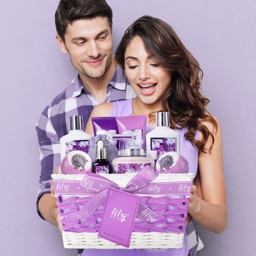 Mothers Day Gifts for Women 17-Piece Bath and Body Gift Set for Mom - Luxury Spa Gift Basket, Pampering Bath Set | Valentines Day, Birthday Gifts, Christmas Perfect Holiday Gift for Her