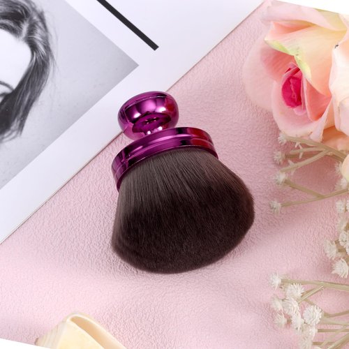 Extra Large Self Tanning Brush, Wide Head Body Makeup blending Brush Oval Self Tan Back Applicator Sunscreen Applicator for Sunscreen Foundation Back Leg Arm Face Body (Purple)