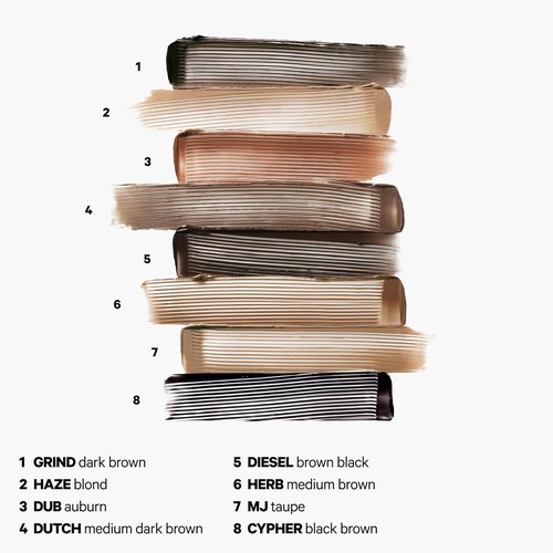 Milk Makeup KUSH High Roll Brow Tint - Volumizing Tubing Gel Shapes & Sets Eyebrows for 24 Hours - Water Resistant & Smudge-Proof