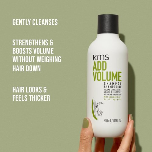 KMS AddVolume Shampoo - Thickening & Strengthening Formula for Fine to Medium Hair | 75ml