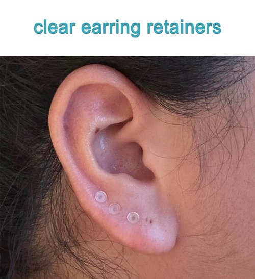 QWALIT 2 Pairs Ear Piercing Gun Kit with Self Piercing Earrings and Disposable Earring Gun