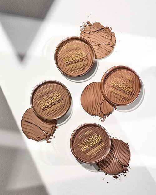 Rimmel London Bronzer - Natural Matte Finish in 021 Sun Light, 0.49oz for Flawless Glow