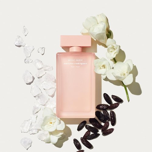 Narciso Rodriguez Eau de Parfum for Her - Musc Nude, 1 Fl. Oz | Elegant & Alluring Fragrance