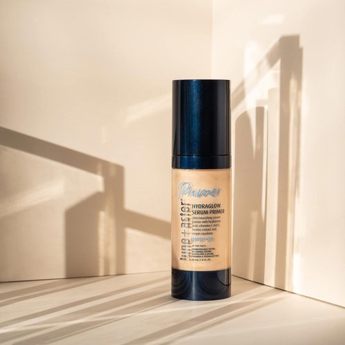 Lune+Aster HydraGlow Serum Primer | Lightweight Serum + Primer Hybrid With Hyaluronic Acid, Vitamin C + E for a Luminous, Dewy Complexion. For All Skin Types, 1.0 Fl Oz