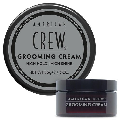 American Crew Grooming Cream - High Hold & Shine Hair Styling Cream, 3 oz