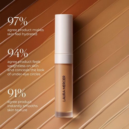 Laura Mercier Real Flawless Weightless Perfecting Serum Concealer, Long-Lasting, Waterproof, & Crease-Proof Wear, Buildable Coverage, Oil-Free, 1C1 - Light with cool undertones