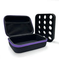 AFMNQZ Essential Oils Case Glass Bottle Hard Round Carrying Case Storage Bag for 5ml 10ml Roller Bottles Spray Bottle Oil Vial Bottles