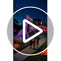 16 Ft Giant Inflatable Dinosaur Halloween Decoration with Lights for Outdoor Yard