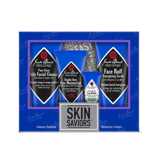 Jack Black Men's Skincare Set - Complete Skin Care Kit for Men | Perfect Gift for Him