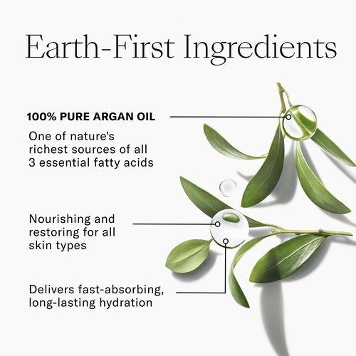 Josie Maran Pure Argan Milk - Anti Aging Face Serum with Argan Oil for Long-Lasting Hydration and a Fresh, Radiant Glow - Suitable for Dry, Sensitive Skin (1 Fl Oz)