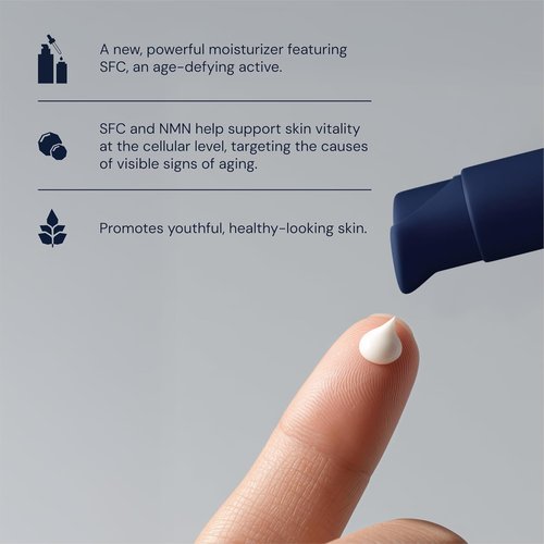 Blueprint Bryan Johnson Gentle Facial Cleanser - Age-Defying Gel with SFC & Hyaluronic Acid for Firm, Balanced Skin - Vegan & Fragrance-Free