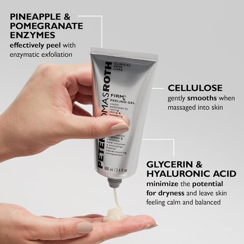 Peter Thomas Roth | FIRMx® Peeling Gel | Gentle Exfoliant for Dull Skin, Pores & Uneven Texture