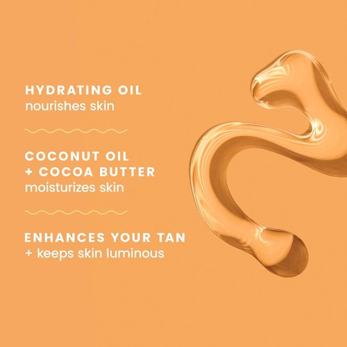 Hawaiian Tropic Dark Tanning Oil - Moisturizing Cocoa Butter Body Oil | 8 Fl Oz Twin Pack