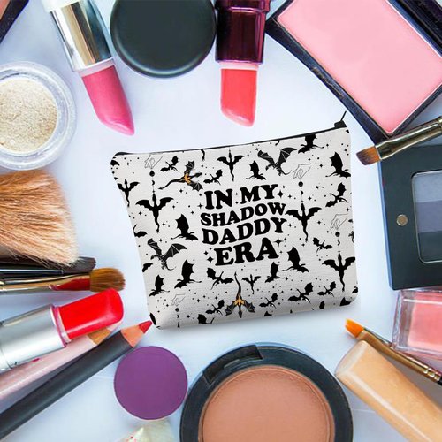 BDPWSS Fourth Book Makeup Bag Xaden Riorson Gift In My Shadow Daddy Era Gift Dragon Rider Gift Pedro P Fan Gift For Bookish (Shadow Daddy)