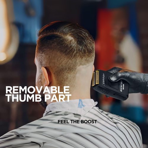 GAMMA+ Boosted Cordless Double Foil Shaver, USB-C Rechargeable with Integrated Micro Trimmer (Foil Shaver)