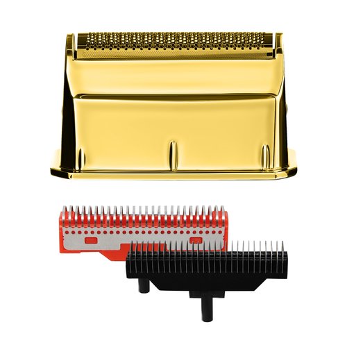 StyleCraft Replacement Uno Mens Shaver Gold Titanium Single Foil Head with Echo & Forged Cutters Gold