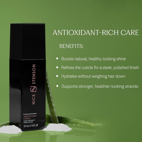 Regine Switzerland Smoothing Créme - Moisturizing Anti-Humidity Hair Cream for Frizz Control & Shine | 6 oz