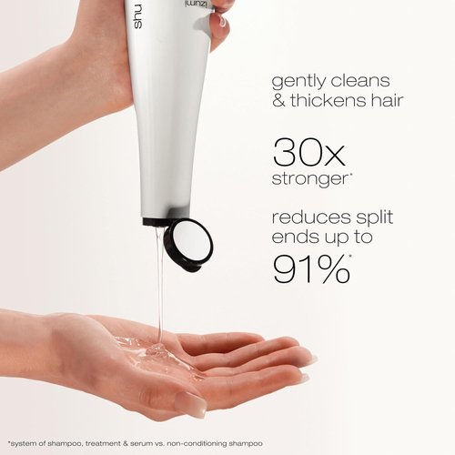 Shu Uemura Art of Hair Izumi Tonic Shampoo - Strengthening Rice Water Formula for Hydrated, Shiny Hair