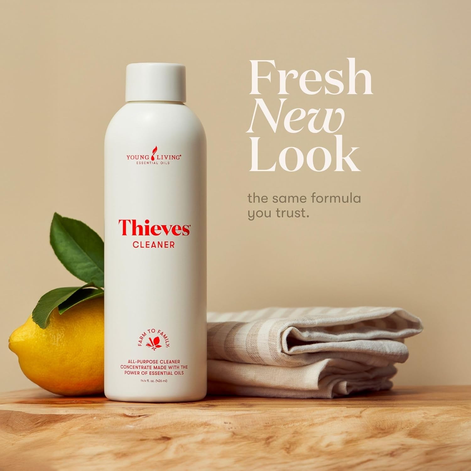 Thieves Household Cleaner - Plant-Based Multi-Surface Solution with Essential Oils | 14.4 oz for Home Cleaning