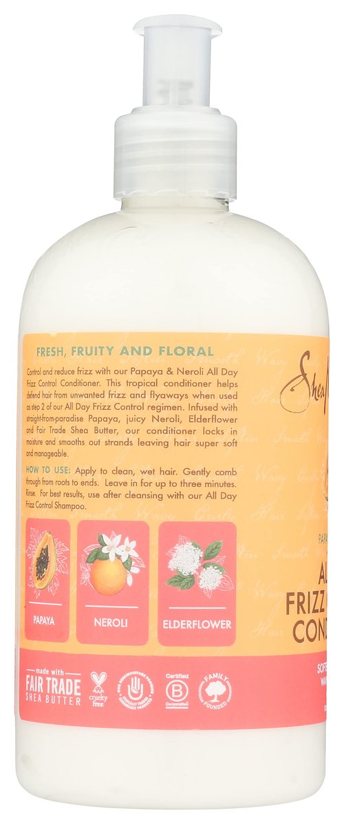 Shea Moisture, All Day Frizz Control Conditioner Papaya & Neroli, 13 Ounce