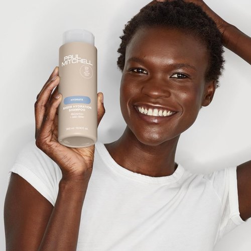 Paul Mitchell Sheer Hydration Shampoo - Moisturizes & Adds Shine for Dry Hair, 10.14 Fl Oz