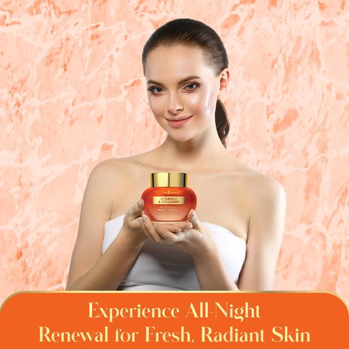 Skin Ceremony Vitamin C & Collagen Face Moisturizer - Anti-Aging, Skin Tightening, Reduces Wrinkles - Dermatologist Tested, Cruelty-Free Korean Skin Care for All Skin Types - 1.69 Fl. Oz
