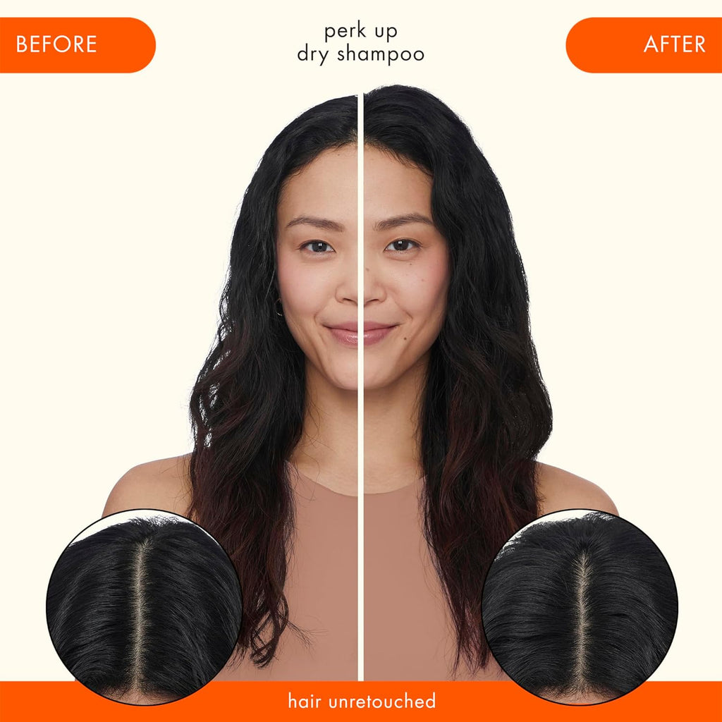 Amika Perk Up Talc-Free Dry Shampoo - Refreshing Roots with Volume, No White Residue, All Hair Types