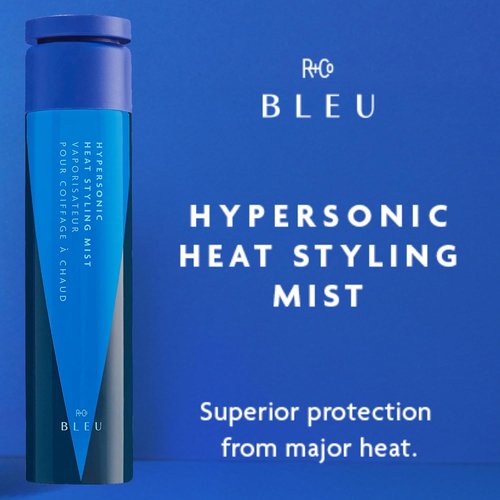 R+Co Hypersonic Heat Styling Mist - Protects Hair from Heat Damage & Adds Shine - 6.7 oz