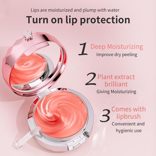 Skiennix Lip Sleeping Mask - Overnight Hydration for Dry, Chapped Lips | Vegan & Cruelty-Free, 20g