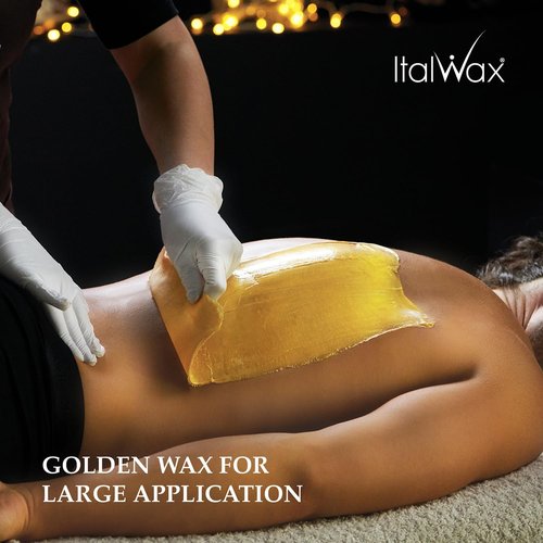 Italwax Luxury Full Body Wax - 1kg / 2.2lb - Hard wax beads for hair removal - Unscented - ideal for sensitive skins - Depilatory Cream, Film Wax - Full Body Wax Limited Edition