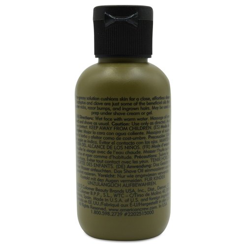 AMERICAN CREW Ultra Gliding Shave Oil, 1.7 Ounce