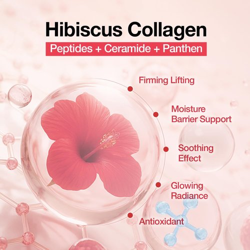 Skiennix Quick & Deep Bubble Serum Essence - Hibiscus Collagen Micro Bubble Mask for Daily Hydration | 3.28 fl oz