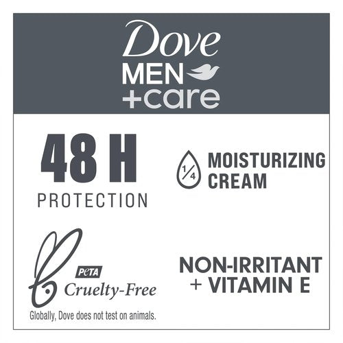Dove Men + Care Antiperspirant Deodorant Spray, 6 Pack, 48H Protection, Long-Lasting Extra Fresh Scent, Soothes & Moisturises Skin, 5 oz. Each