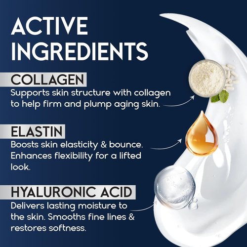 Skiennix Neck Cream - Firming & Tightening for Sagging Skin | Anti-Aging Treatment with Collagen & Hyaluronic Acid