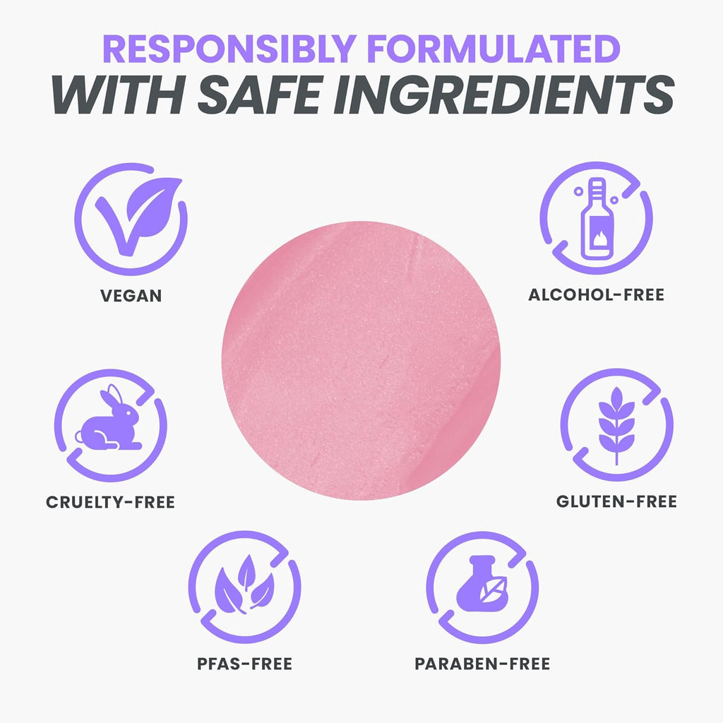 Wonderskin Wonder Blading Lip Stain Masque - Long-Lasting, Waterproof Pink Tint for Matte Finish