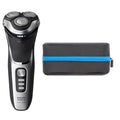 PHILIPS Electric Shavers for Men, Series 3000, Mens Shavers Electric Cordless Rechargeable, Wet & Dry Shaver with Pop-up Trimmer, and Storage Case