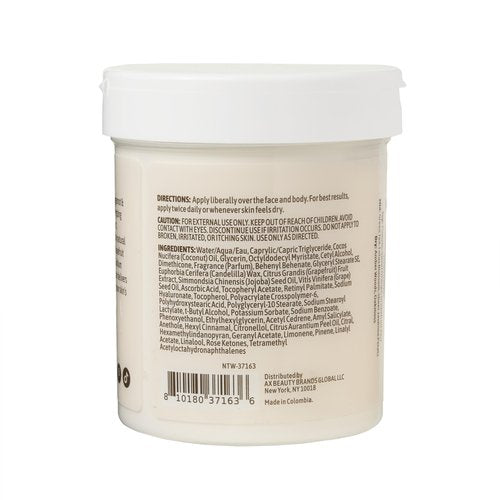 NATURE WELL Bergamot & Grapefruit Nourish & Energize Moisturizing Body Cream for Dry Skin, Infused with Natural Oils & Extracts, Non-Greasy, Lightweight, Helps Promote a Radiant Complexion, 16 Oz