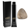 Cree Professional 10.11 - Intense Ash Lightest Blond Permanent Hair Color - Long-Lasting Gray Coverage | 100ml