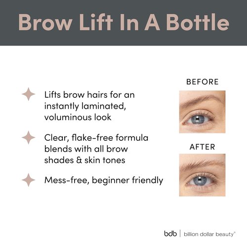 **BDB Brow Lift - Instant Lamination, Volumizing Formula for All-Day Hold**