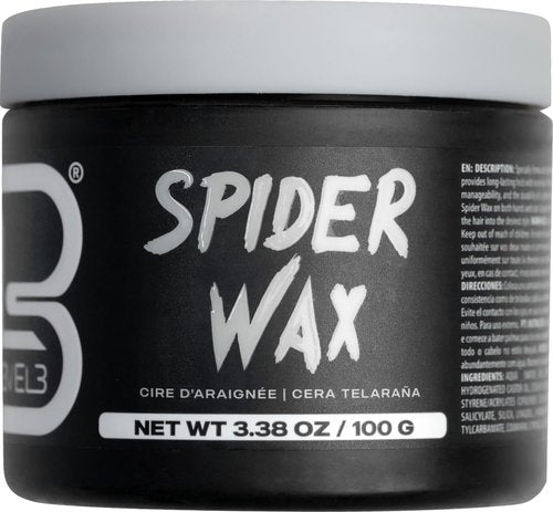 Level 3 Spider Wax - Long-Lasting Hold for Enhanced Hair Volume & Texture | 4 oz