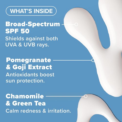 Paula's Choice RESIST Daily Hydrating Fluid Face Moisturizer with SPF 50 Sunscreen, Face Sunscreen for Oily Skin, Chamomile & Vitamin E, UVA/UVB Protection, Fragrance-Free, TSA Friendly, 0.5 Fl Oz