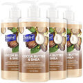 Suave Hand Soap, Cocoa Butter & Shea 4-Pack – Sweet Hand Wash with Essential Oils & Moisturizers, 13.5 Oz Ea