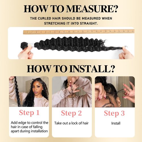 Syrenlore Ombre 27/613 Curly Deep Wave Braiding Hair Bulk, Highlighted Multi-Blonde Braiding Human Hair for Boho Knotless Braids, No Weft Blonde Extensions 20 Inch 50G LIGHT BULK