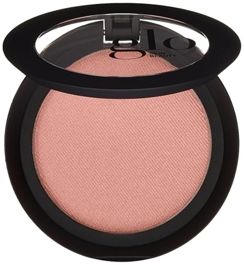 Glo Skin Beauty Blush - Sheer Petal Pressed Powder for High Pigment, Natural Glow Finish