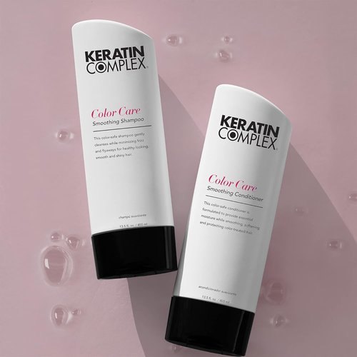 Keratin Complex - Smoothing Shampoo for Color Care | Nourishing Formula for Vibrant Hair