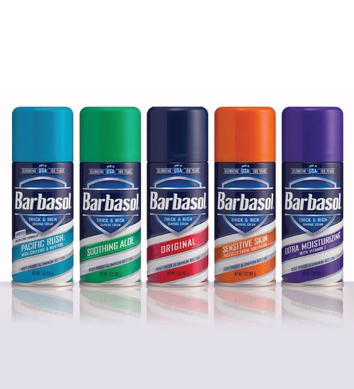Barbasol Shave Cream 7 Ounce (Pacific Rush, Pack of 3)