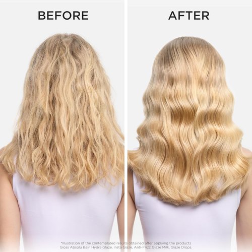 Kerastase Gloss Absolu Shampoo & Conditioner Set - High-Shine, Anti-Frizz, Deeply Hydrating for Glossy, Bouncy Hair