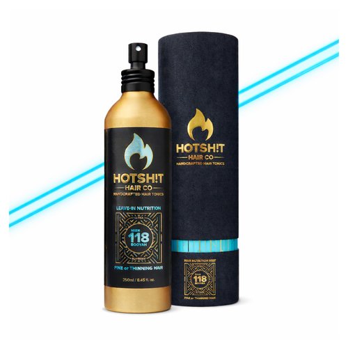 HOTSH!T HAIR CO Mix #118 - Follicle Food for Fine or Thinning Hair - Concentrated and Natural Leave In Hair Nutrition