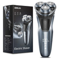 GDKLXL Rechargeable Electric Razor for Men: IPX7 Waterproof Shaver - 4D Flex Precision Blades with Pop-Up Trimmer - 1.5H Fast Charge - Gentle on Sensitive Skin, Travel-Friendly