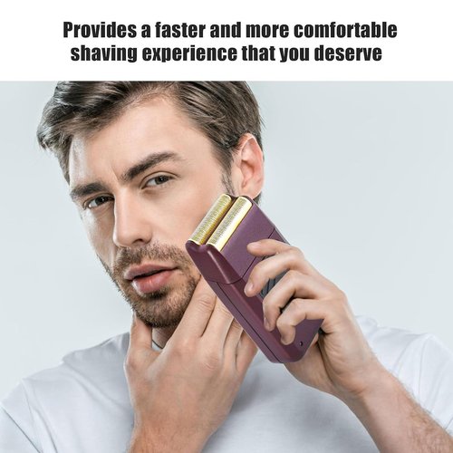 3 Pack Professional 5 Star Series Finale Shaver Replacement Foil and Cutter Bar Assembly Compatible With Wahl Shaver Foil 7031-100, 7043-100 Super Close Shaving Replacement Heads， (Black)